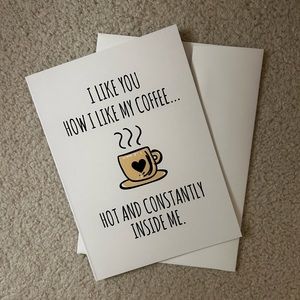 Blank Inside Card with Envelope